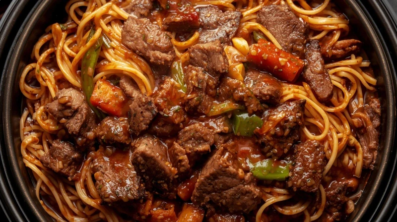 bulgogi beef asian hot box