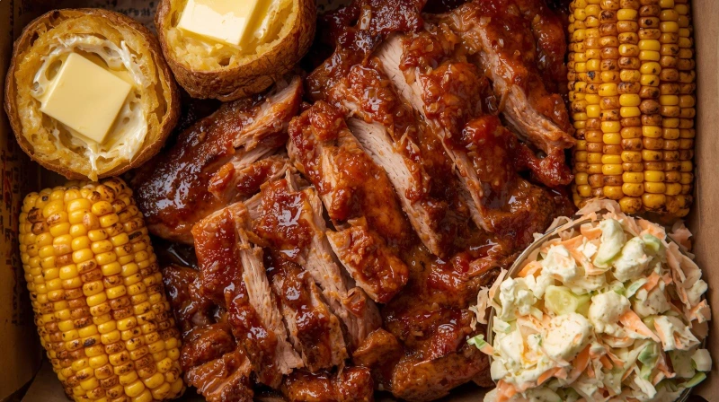 low & slow pulled pork bbq hot box