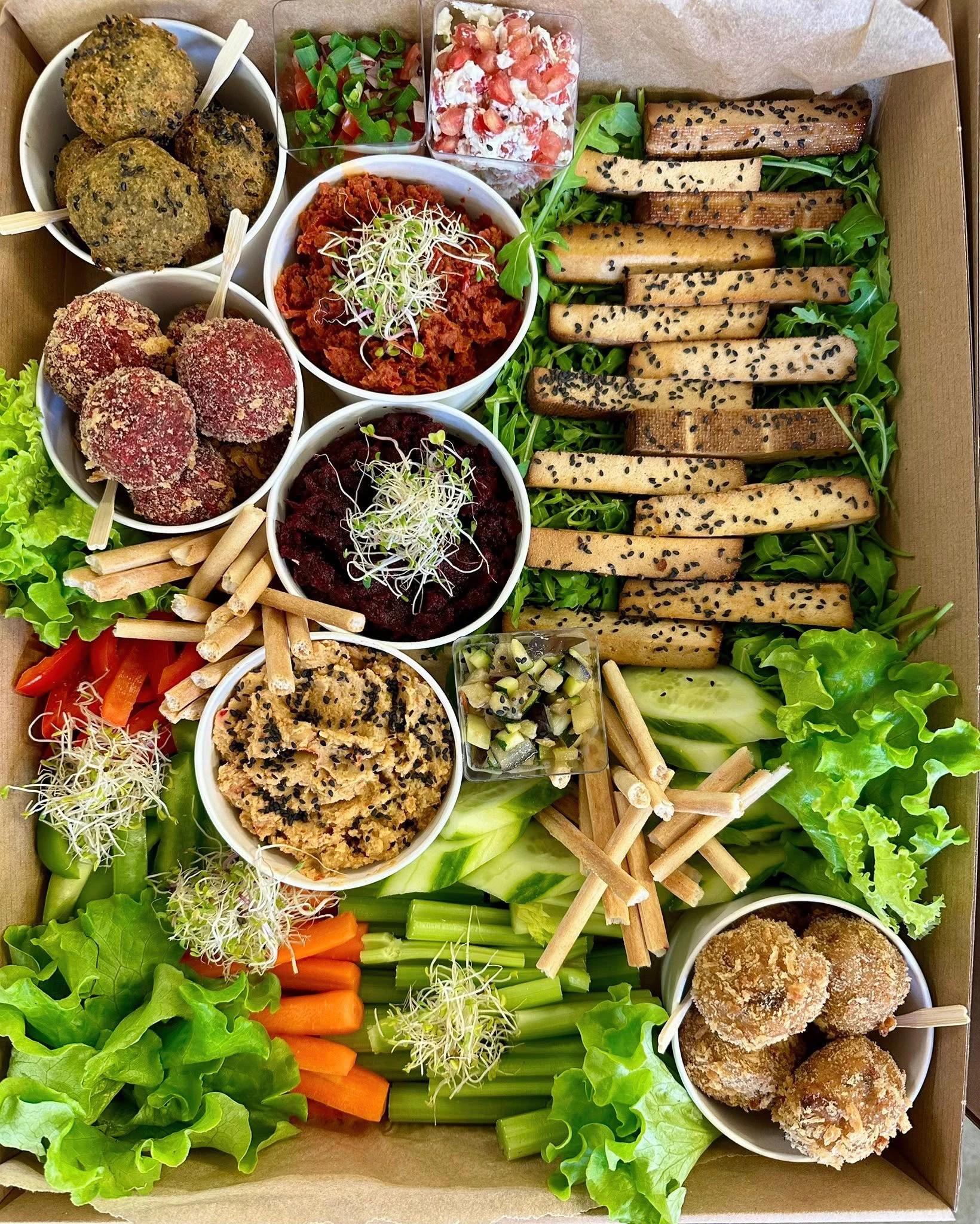 catering box wegetariański